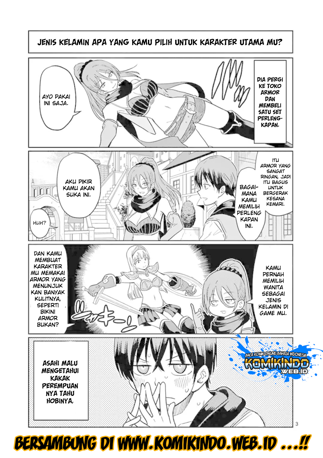 Isekai One Turn Kill Nee-san Chapter 02.5 Gambar 4